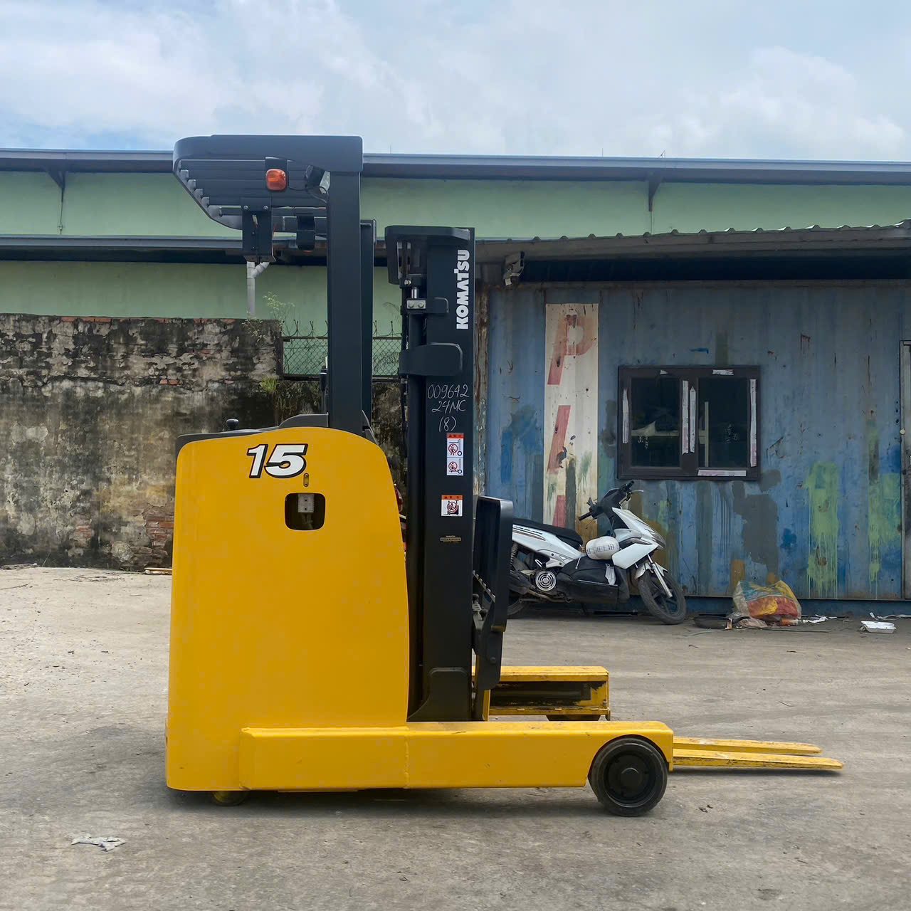 Xe nâng điện Komatsu FB15RW-15#158231