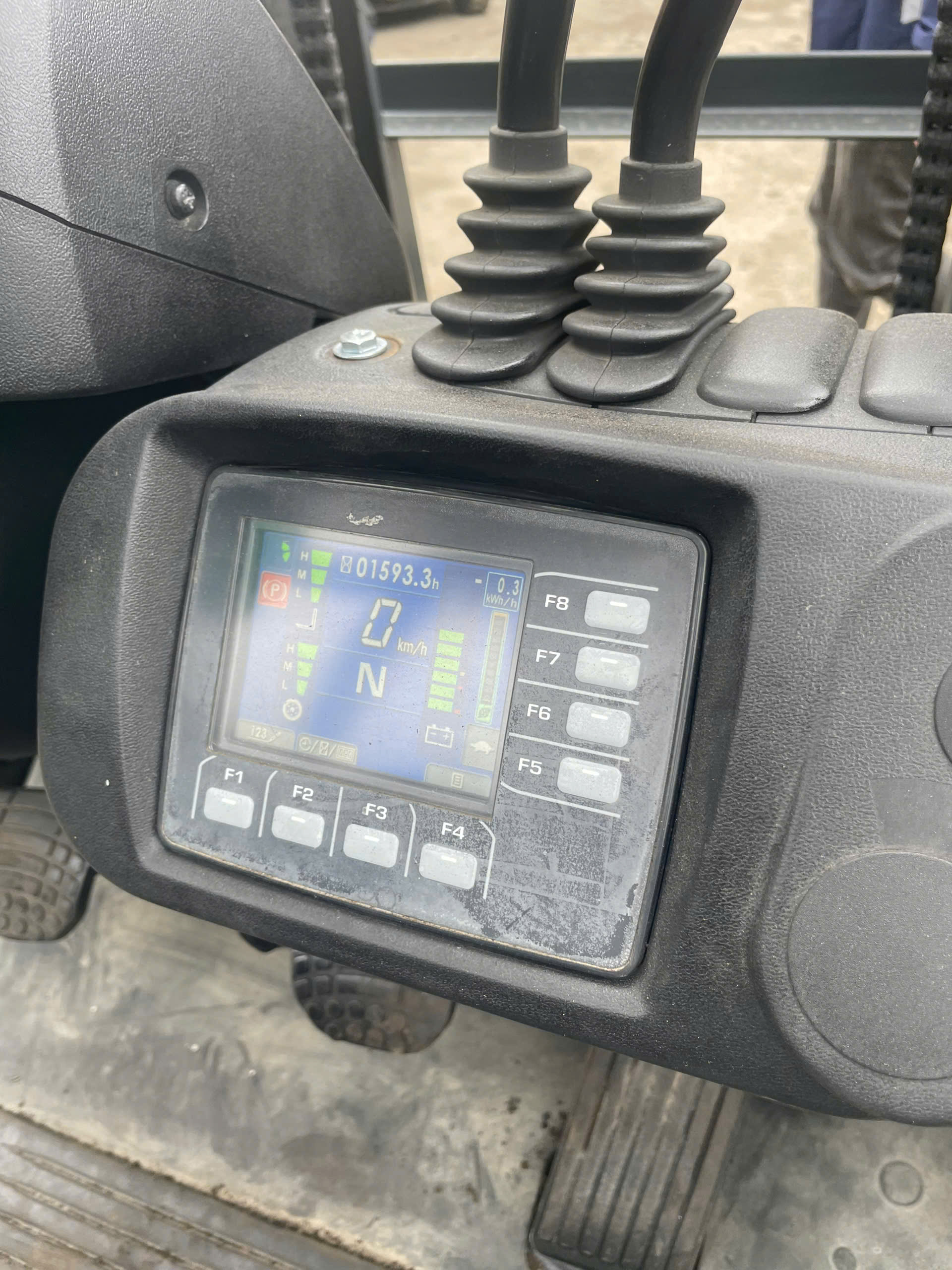 Xe nâng điện Komatsu 2.5 tấn FE25-1