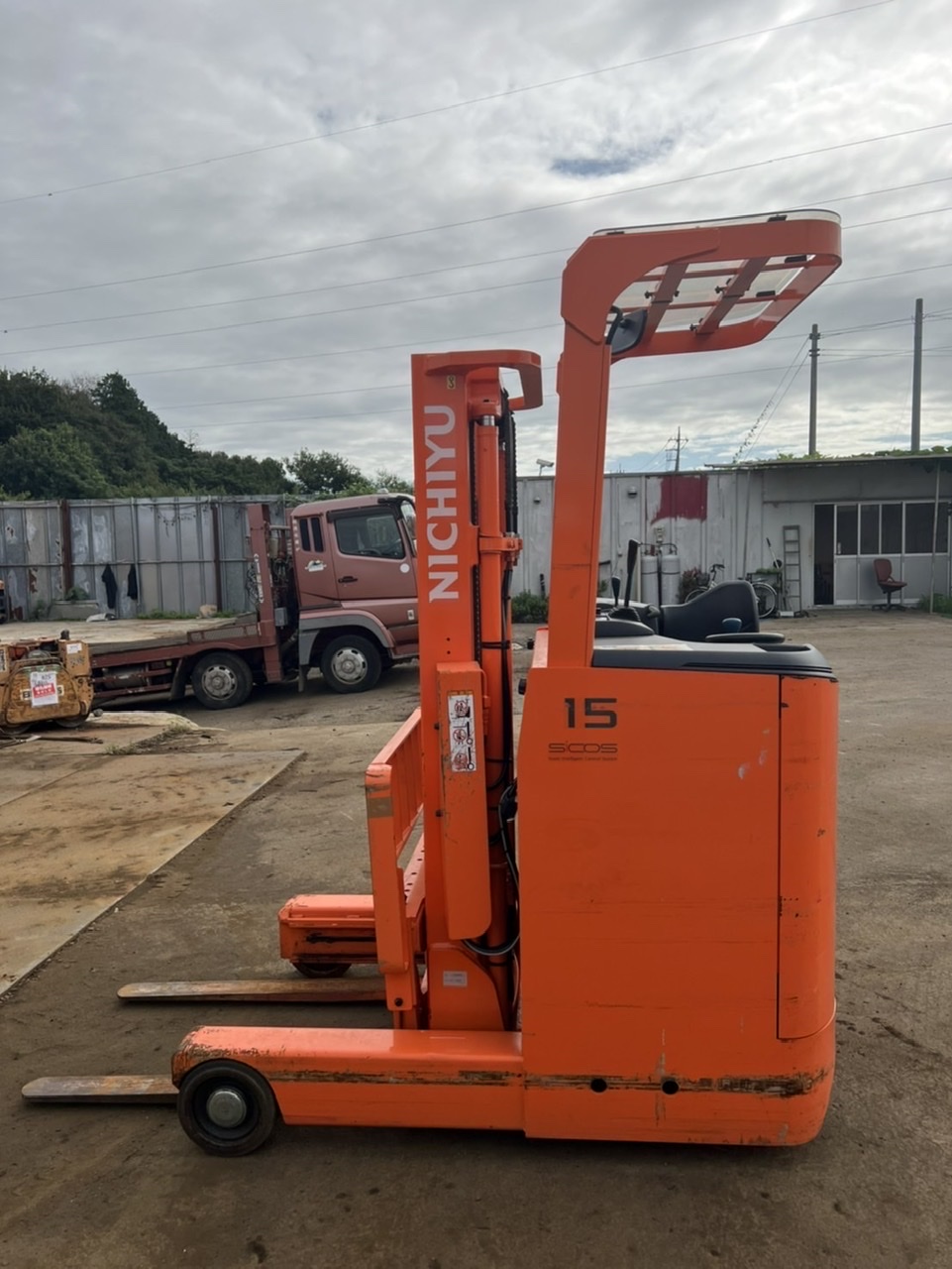 Xe nâng điện Nichiyu 1.5T FBRM15-85-300 # 1360