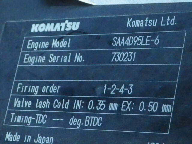 Xe nâng dầu Komatsu 8.0T#51160