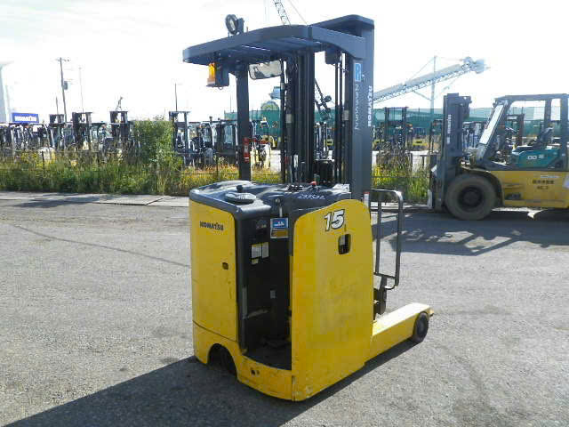 Xe nâng điện Komatsu 1.5 tấn đứng lái 2018