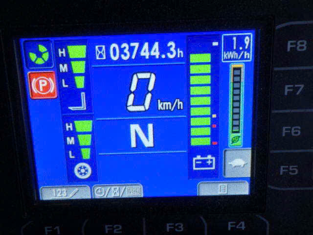 Xe nâng điện Komatsu FB25-12#103712