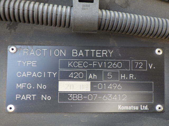 Xe nâng điện Komatsu 3 tấn FE30-1#309376