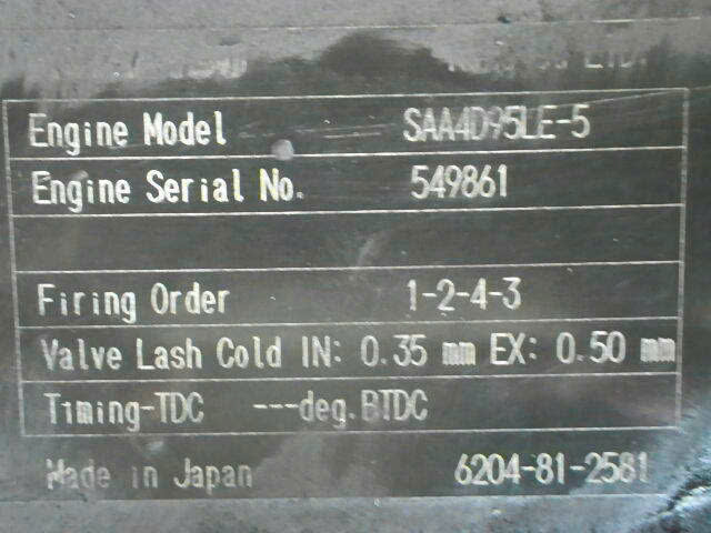 Xe nâng dầu Komatsu 8.0 tấn #55655