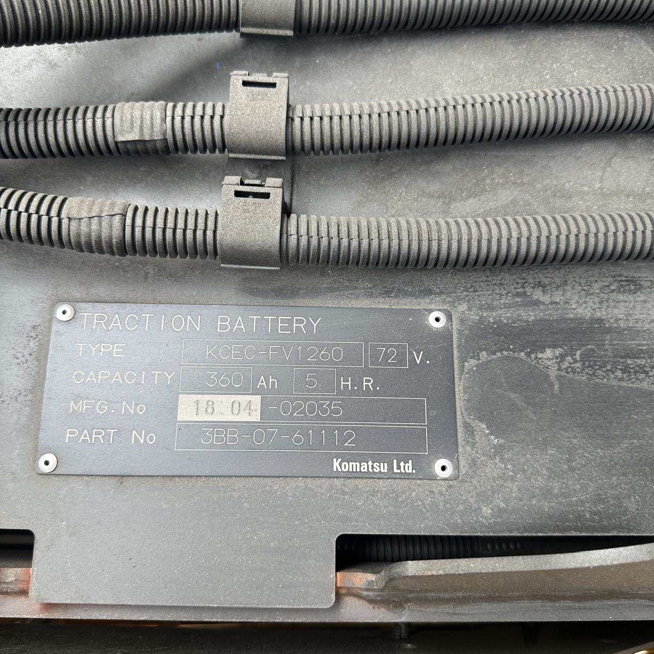 Xe nâng điện Komatsu 2.5 tấn FE25-1 #305296