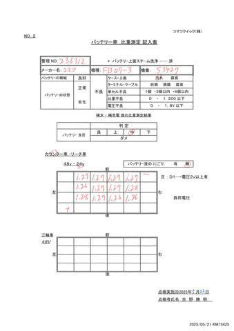 Xe nâng điện Komatsu 0.9 tấn FB09-3 #53427