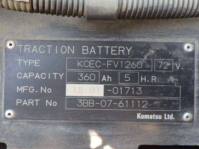 Xe nâng điện Komatsu 2.5 tấn FE25-1 #