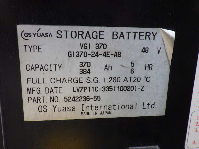 Xe nâng điện Komatsu 2.5 tấn FR25S-1 #R2B03490