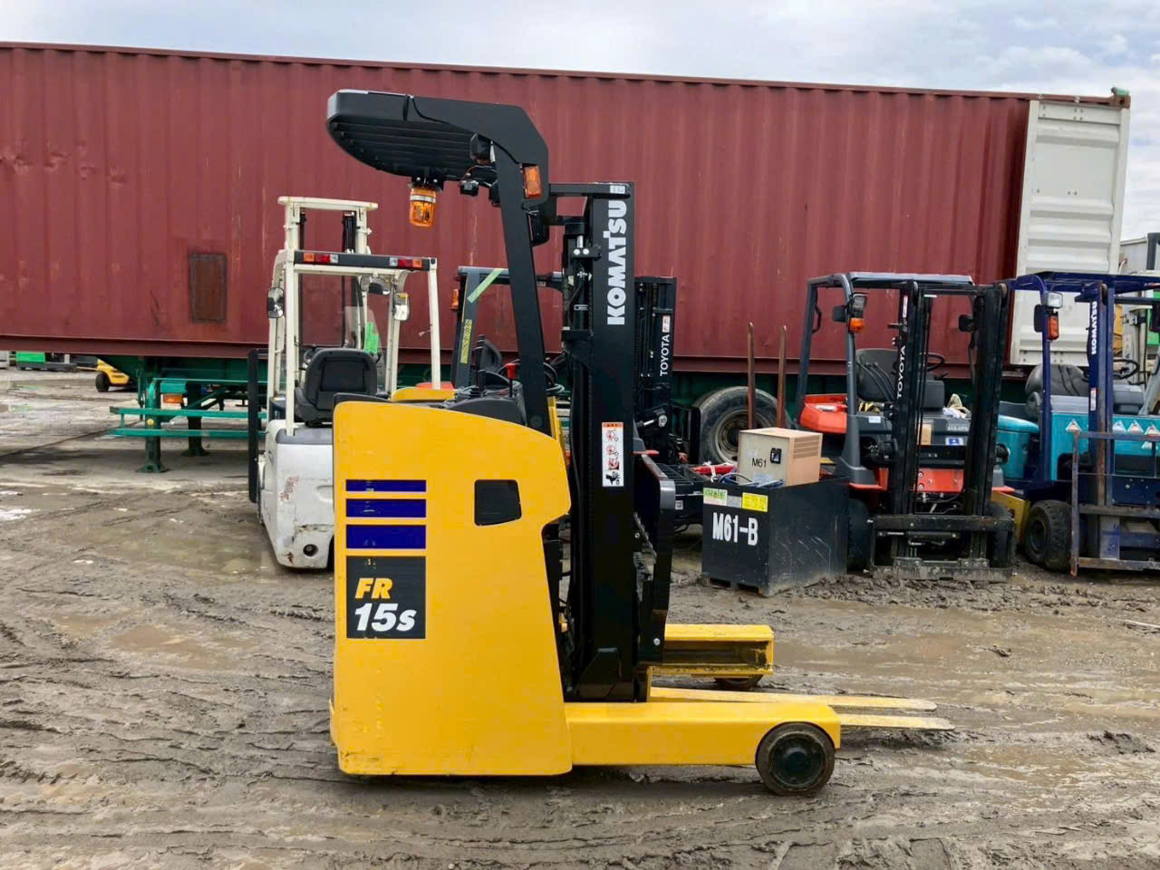 Xe nâng điện Komatsu 1.5 tấn FR15-1 #R1H-41952