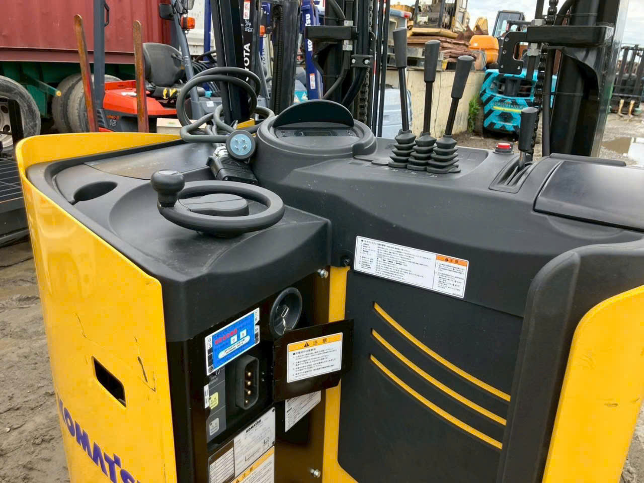 Xe nâng điện Komatsu 1.5 tấn FR15-1 #R1H-41952