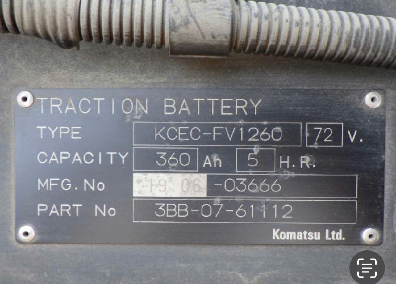 Xe nâng điện Komatsu FE25-1#307516