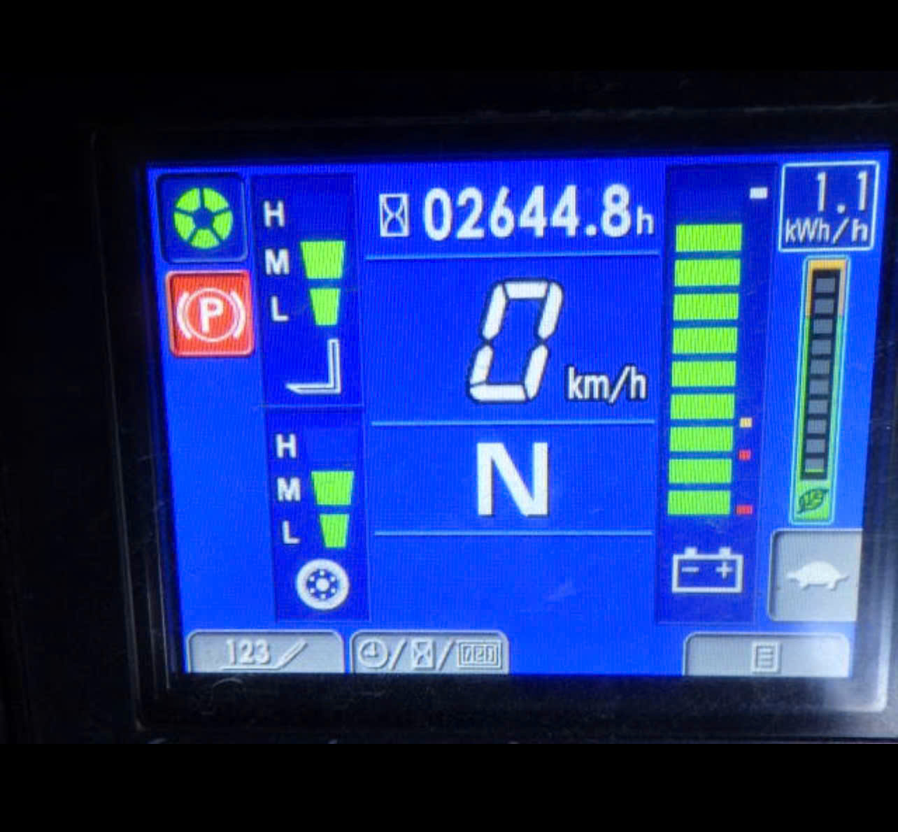 Xe nâng điện Komatsu FE25-1#307516