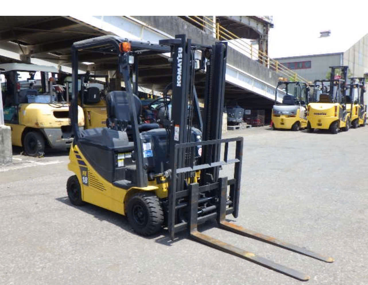 Xe nâng điện Komatsu FE18-1#400012