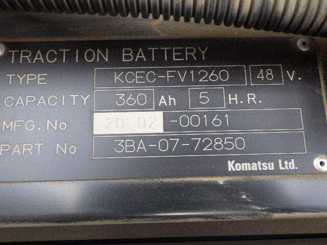 Xe nâng điện Komatsu 1,5 tấn FE15-1#400160