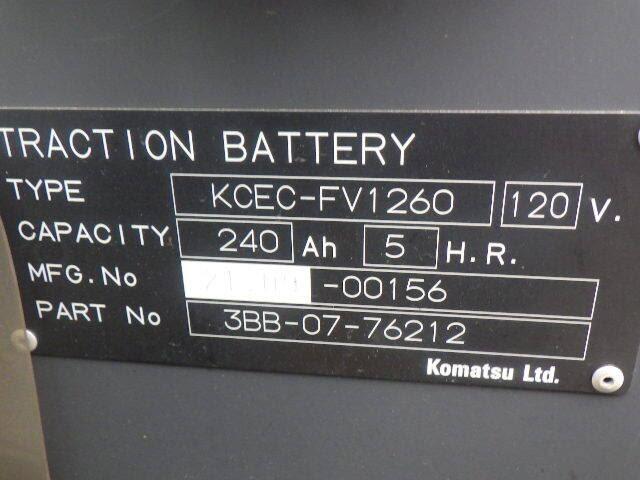 Xe nâng hàng Komatsu 3 tấn điện FE30-2#320735