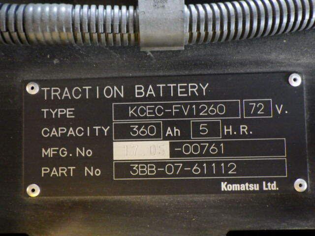 Xe nâng điện Komatsu 2.5 tấn FE25-1 - 303680