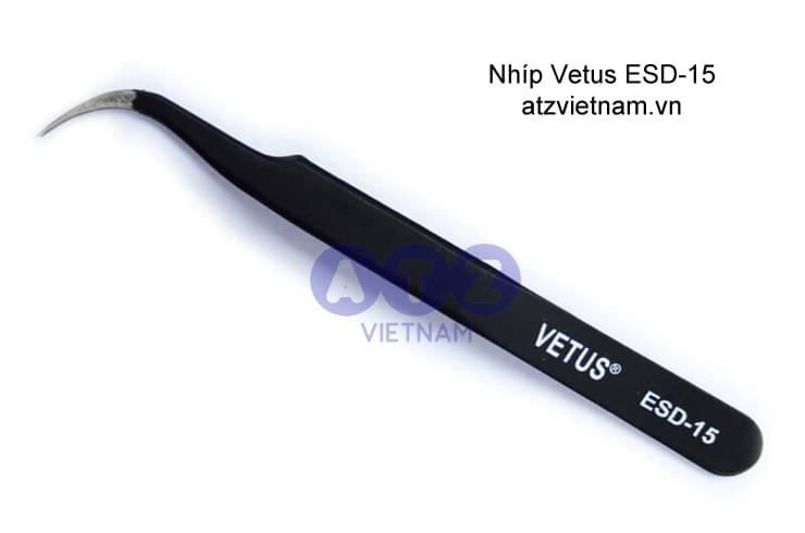nhíp chống tĩnh điện vetus ESD-15