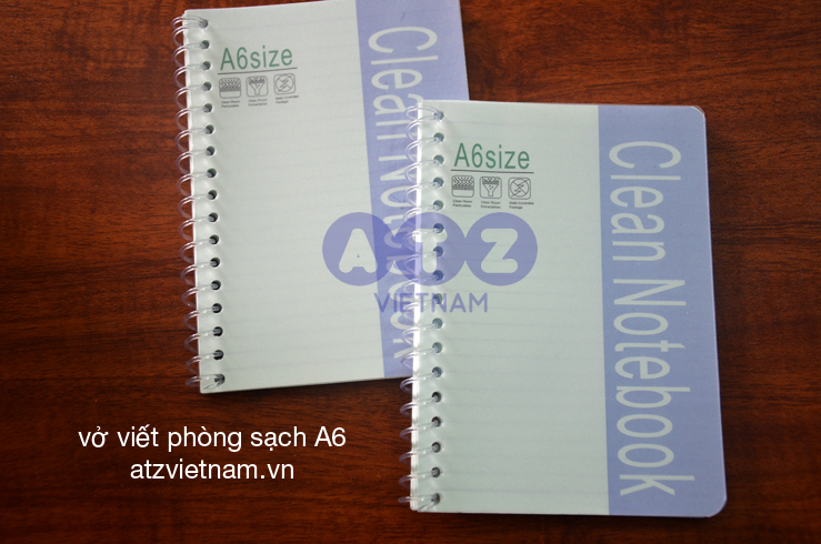 vở viết phòng sạch A6 chống tĩnh điện