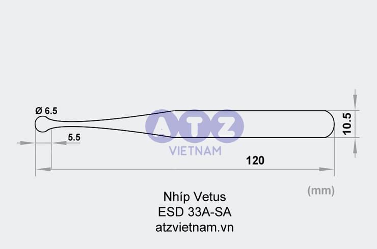 Nhíp Vetus ESD 33A-SA giá rẻ