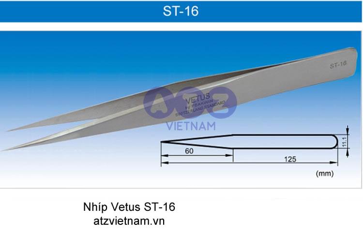 Nhíp Vetus ST-16 giá rẻ