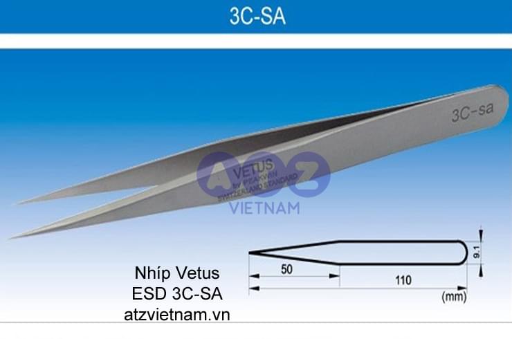 Nhíp Vetus ESD 3C-SA
