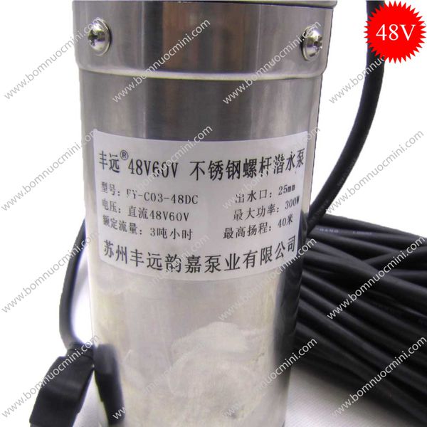 Bơm Hỏa Tiễn 48V-60V 300W - 2