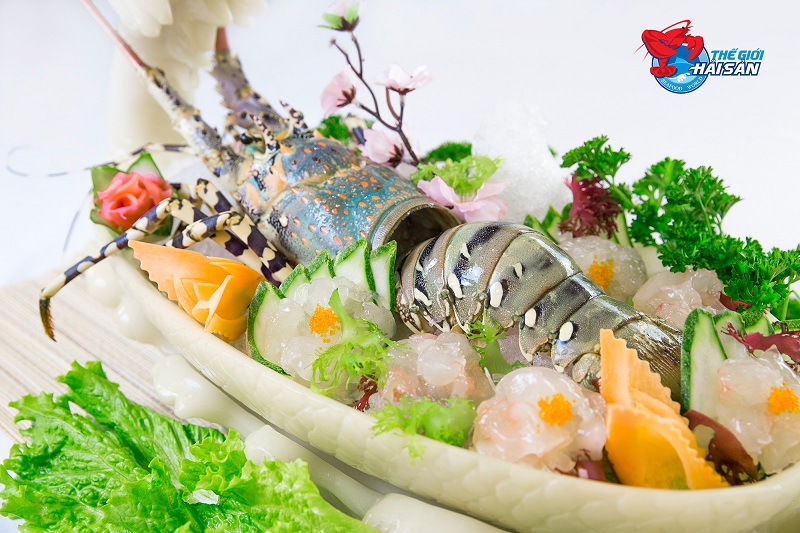 Ẩm thực nhật bản – Sashimi Tôm Hùm