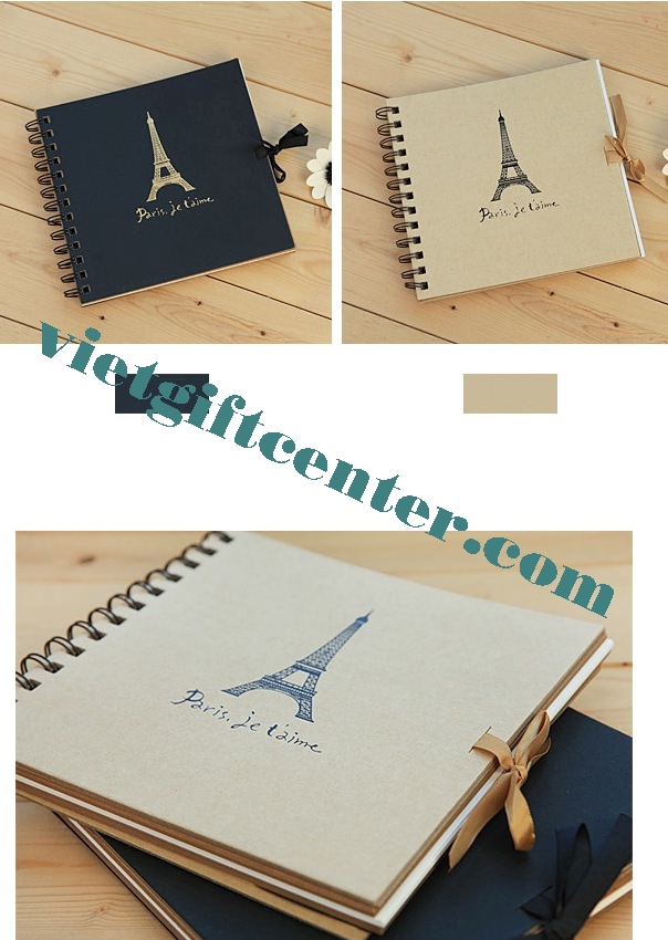 Album DIY gáy lò xo tiện dụng Paris Je Táime Craft & More Vietnam | vietgiftcenter.com Album Diy Gáy Lò Xo Tiện Dụng Paris Je Táime Craft & More Vietnam | Vietgiftcenter.Com