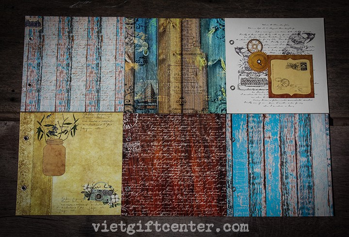 Shop chuyên làm bìa theo ý khách hàng cho album hình handmade DIY, scrapbook, sổ tay, sổ ký tên, sổ sưu tập tem.