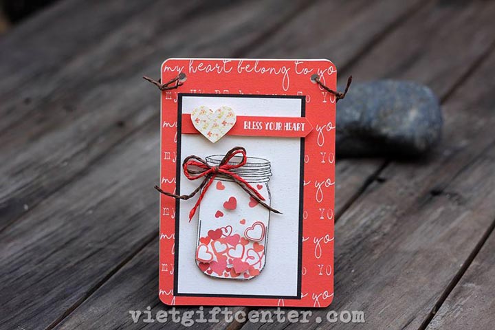 Thiệp Bless Your Heart Craft & More Vietnam | vietgiftcenter.com