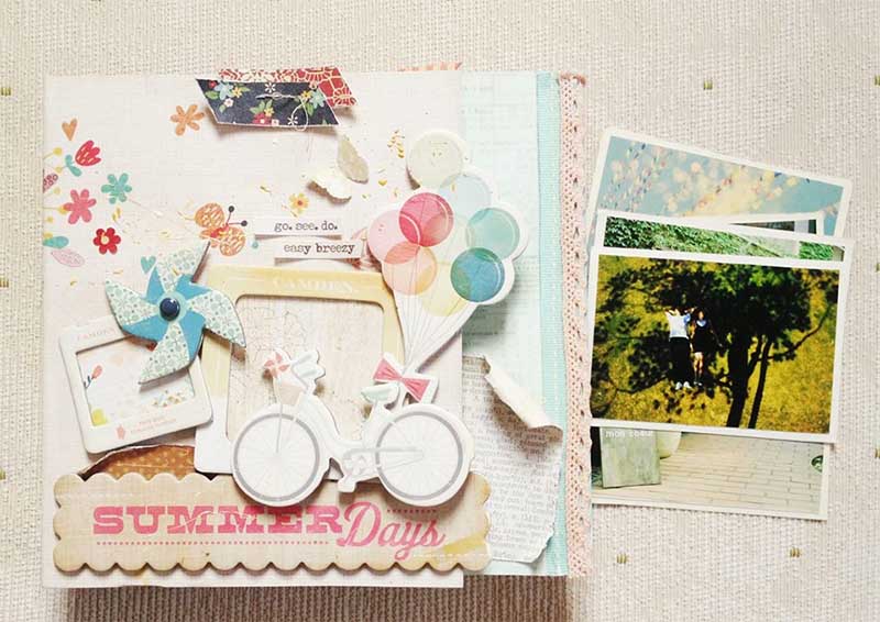 Scrapbook: Những kỉ niệm đáng nhớ của bạn chắc chắn sẽ dễ dàng trở thành tác phẩm nghệ thuật đầy màu sắc và sống động trong scrapbook. Với hình ảnh đẹp và phối cảnh hài hòa, các ảnh kỷ niệm sẽ trở nên độc đáo và tinh tế hơn. Hãy để những hình ảnh trở thành món quà độc đáo và dành riêng cho người mà bạn yêu thương nhé!