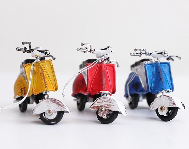 Mô hình xe vespa cổ CD4 bền bỉ Decor Hà Nội