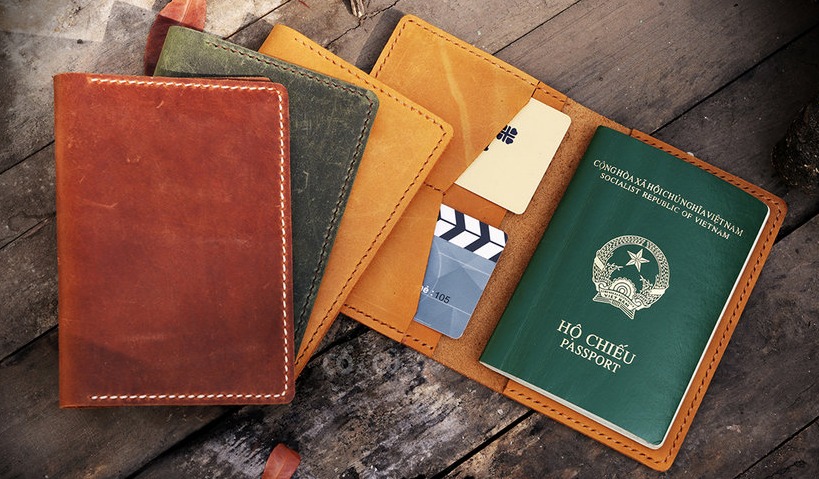 passport cover da thật đẹp