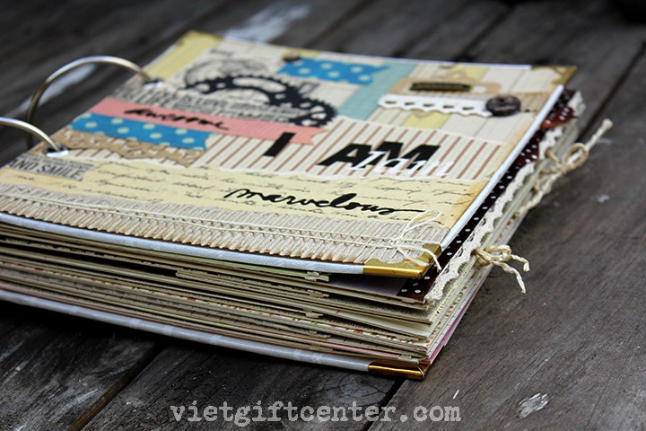 Lưu giữ những khoảnh khắc đáng nhớ bằng scrapbook I am Marvelous 