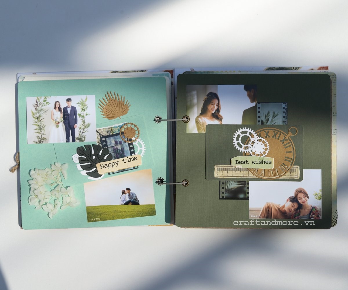 Trang trí làm scrapbook theo yêu cầu