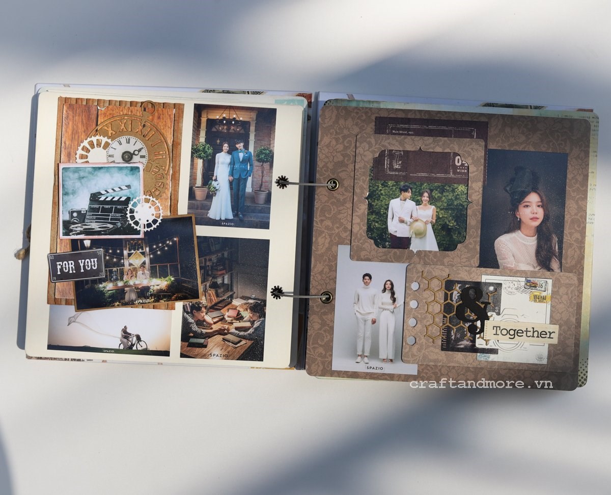 Trang trí làm scrapbook theo yêu cầu