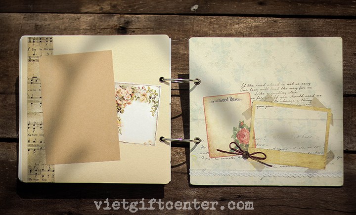 Album handmade scrapbook đẹp Together Forever