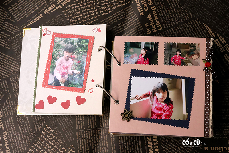 Scrapbook Thiết Kế Theo Yêu Cầu - Album Ảnh Gia Đình Ý Nghĩa Craft & More  Vietnam | Vietgiftcenter.Com