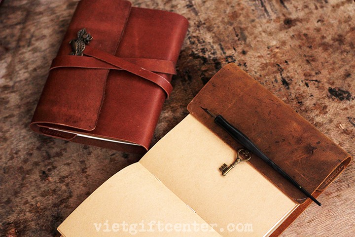 Sổ tay bìa da handmade