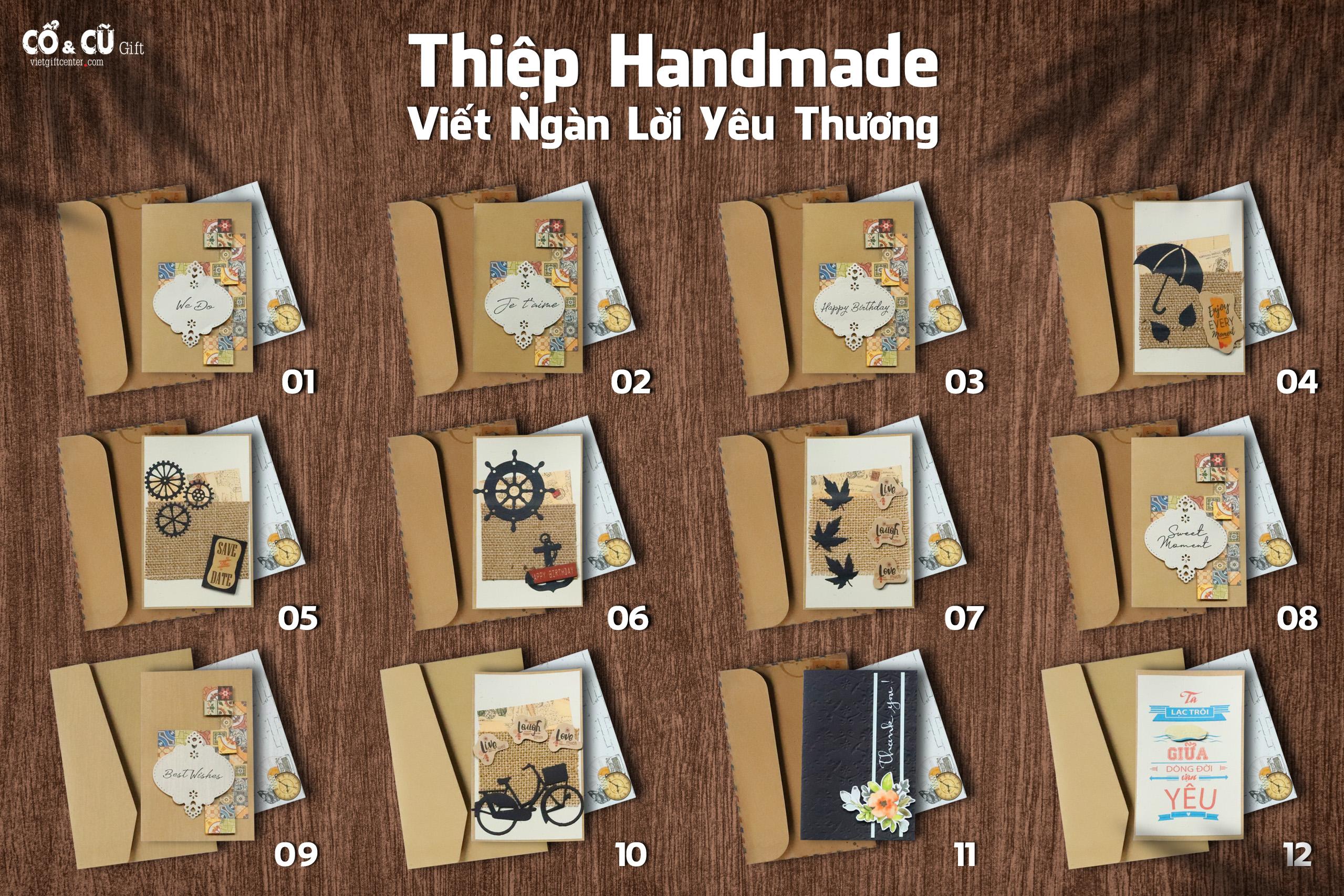 thiệp handmade độc đáo