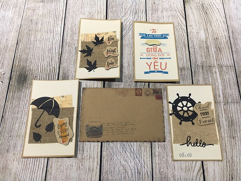 Thiệp Handmade Ấn Tượng Và Ý Nghĩa Craft & More Vietnam