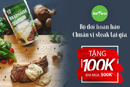 TẶNG NGAY 100K CHO MÓN BÒ BÍT TẾT HOÀN HẢO!