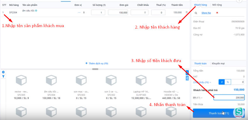Hướng dẫn sử dụng máy in hóa đơn APOS 200