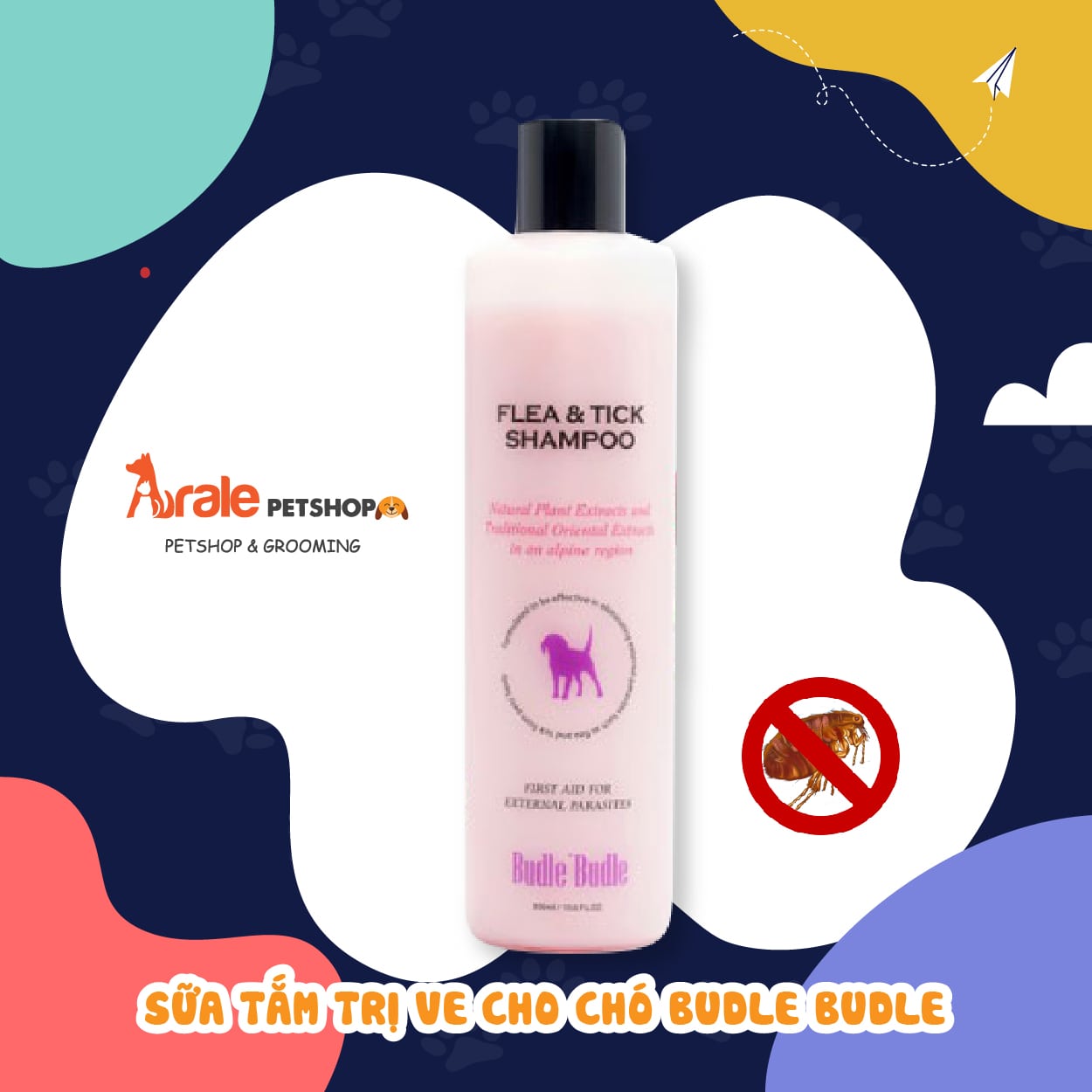 Sản phẩm có thành phần hoàn toàn tự nhiên, có thể diệt ve, bọ chét, muỗi và ngăn không cho chúng quay trở lại trong vòng 7 ngày, giữ hương thơm và hiệu quả kéo dài.