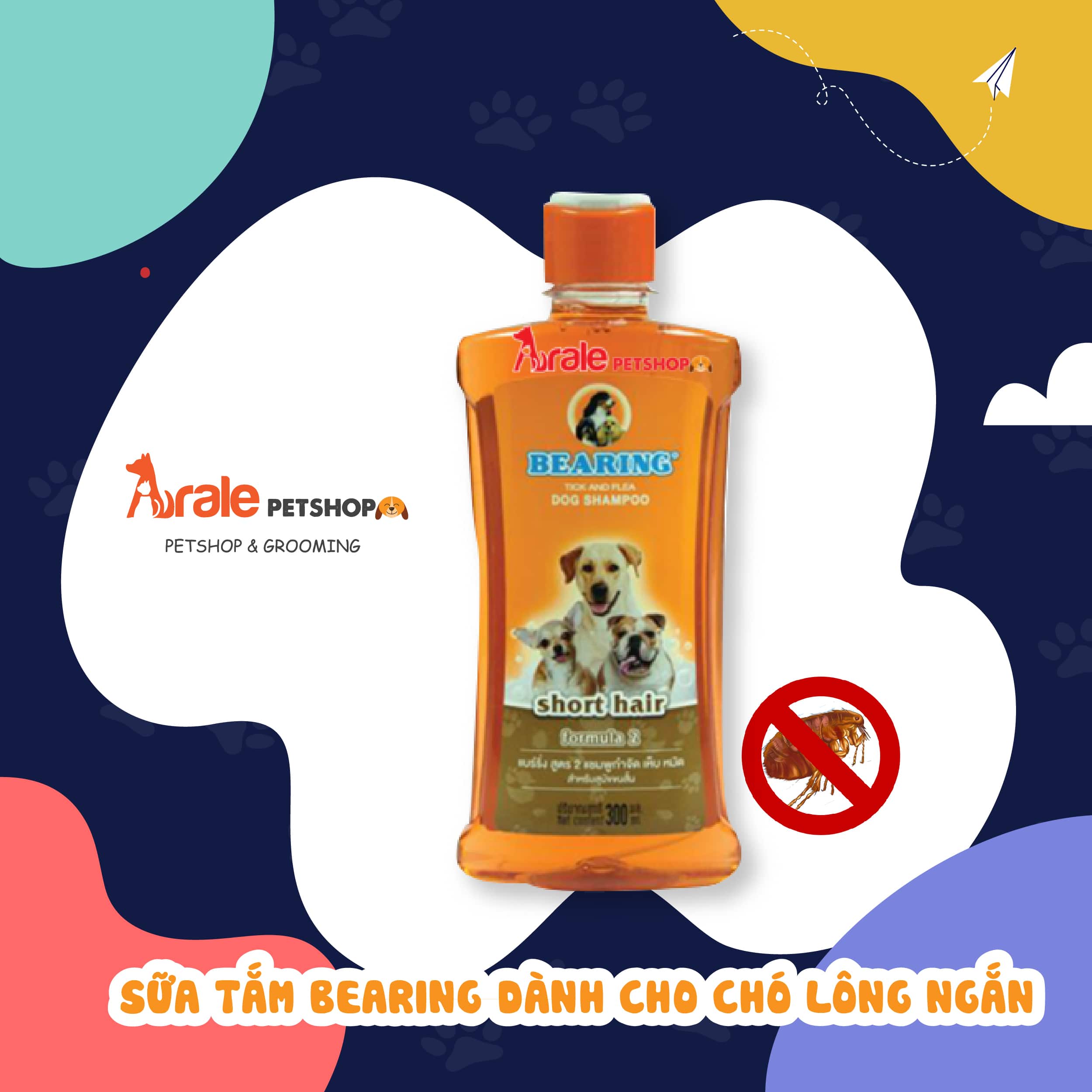 Công thức đặc biệt của 17 loại thảo dược tự nhiên giúp tiêu diệt và đẩy lùi ve, bọ chét, ký sinh trùng một cách hiệu quả.