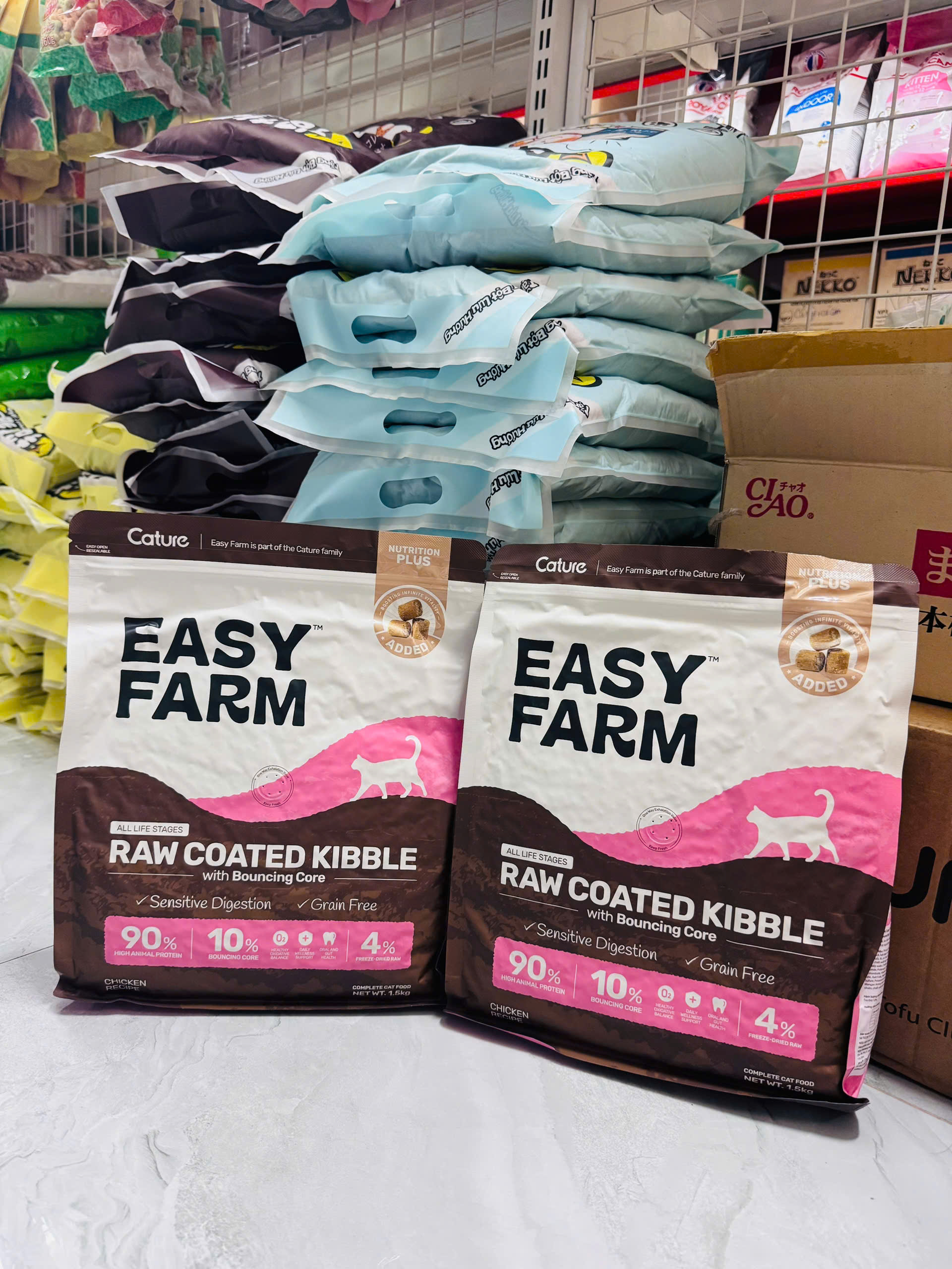 THỨC ĂN HẠT CATURE EASY FARM DÀNH CHO MÈO MỌI LỨA TUỔI