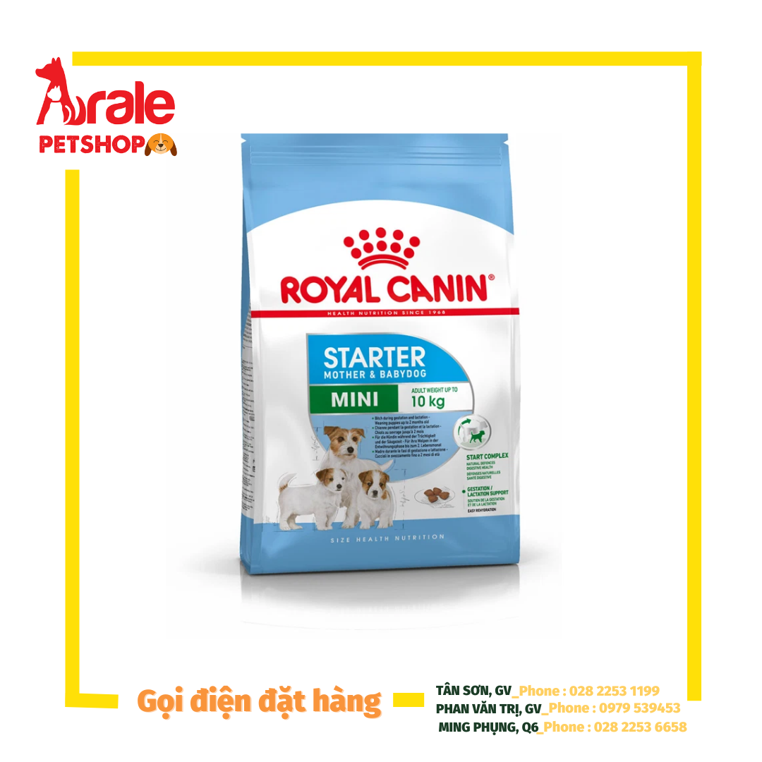 THỨC ĂN HẠT CHO CHÓ ROYAL CANIN MINI STARTER MOTHER & BABYDOG