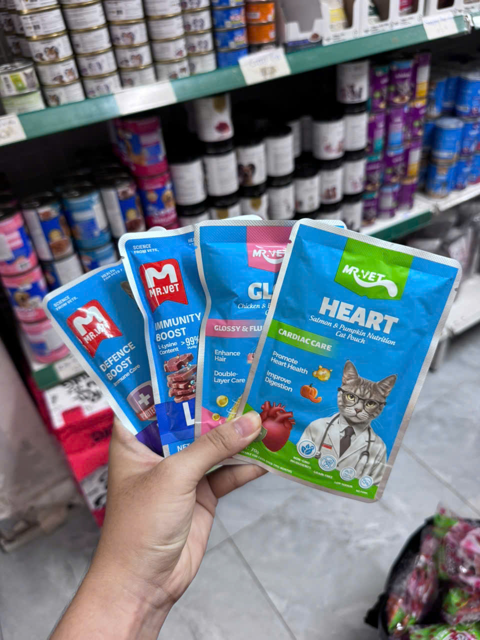 MR.VET PATE GÓI 70G DÀNH CHO MÈO CON TỪ 2 THÁNG TUỔI