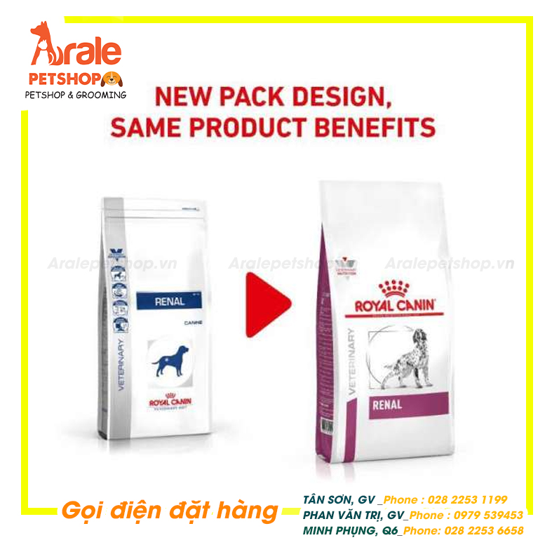 ROYAL CANIN RENAL CHO CHÓ BỆNH THẬN