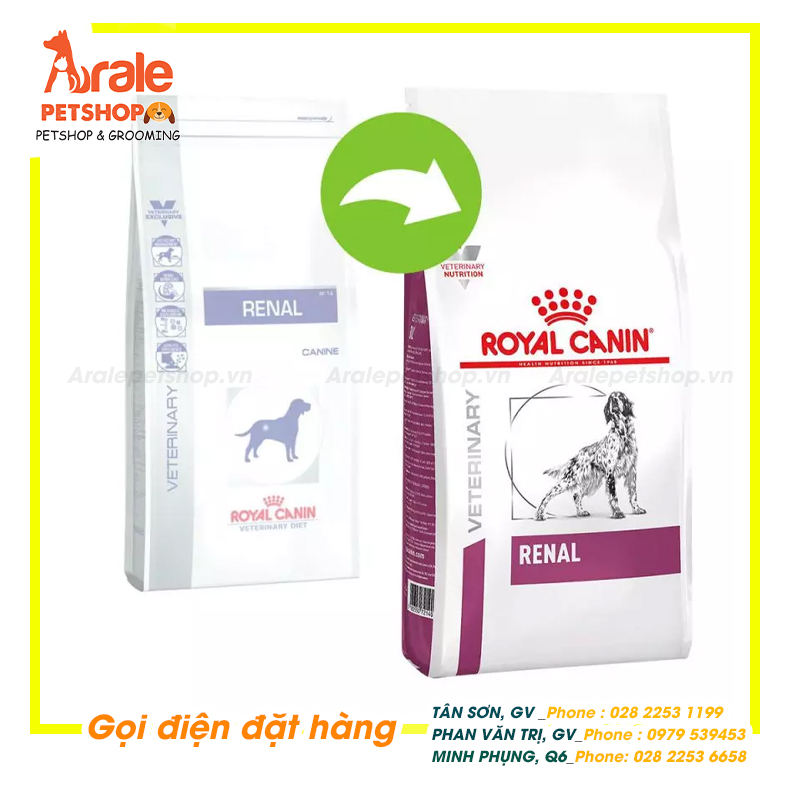 ROYAL CANIN RENAL CHO CHÓ BỆNH THẬN